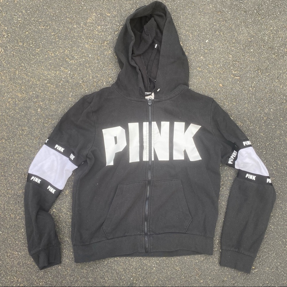 PINK Black Hoodie